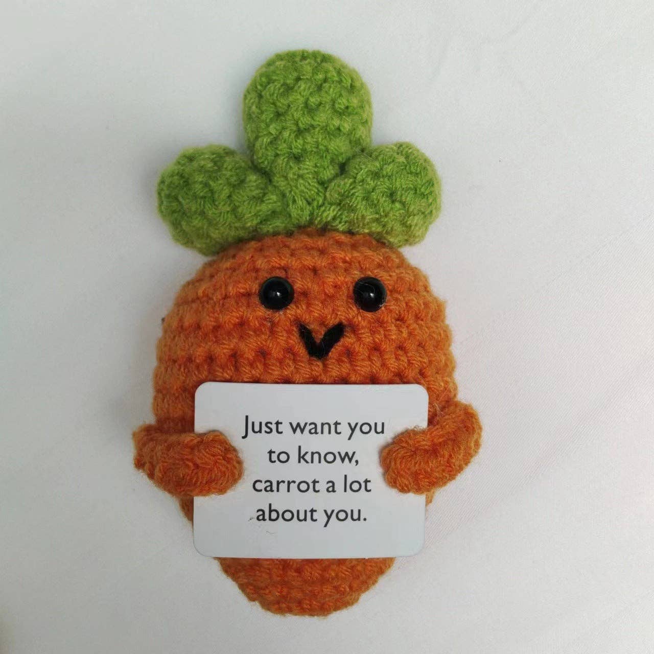 Wholesale Valentine’s Day Crochet Plush Cute Knitted Positive Gift for ...