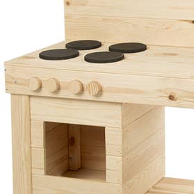 Esschert Design USA - Wholesale DIY Craft Kit - Kids - Children's Mud Kitchen, Wood - Large1
