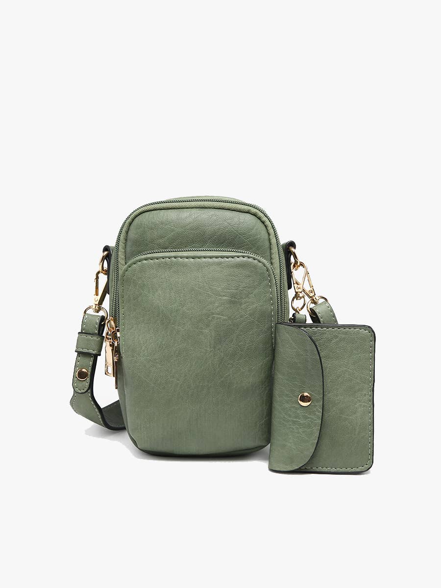 Jen & Co. – bolsa tiracolo - Mulher por atacado – M2080 Parker 3 Compartimentos Crossbody com bolsa13