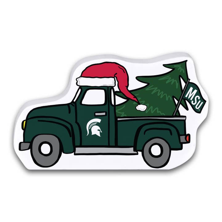 MAGNOLIA LANE - Wholesale Christmas Decoration - Michigan State Chunky 3pc Set