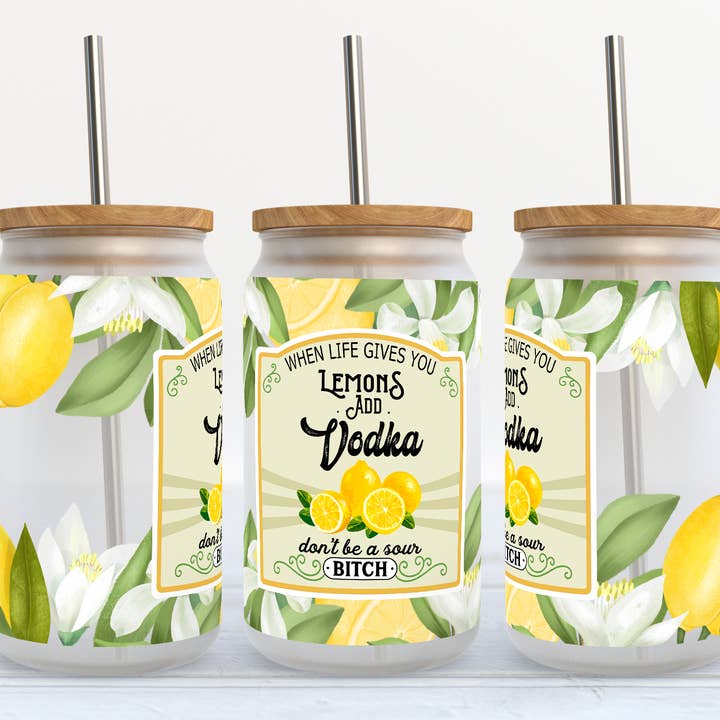 Lägg till Vodka Glass Tumber för wholesale av The Potted Oasis