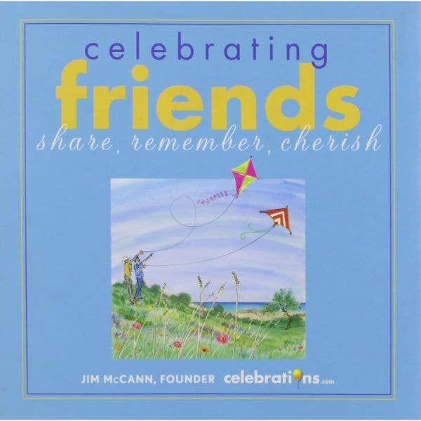 Celebrating Friends Book - 68 Page - Hardback Books for wholesale by St. Louis Wholesale LLC