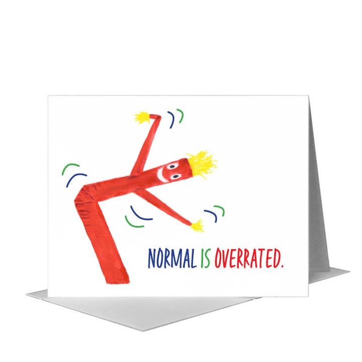 Printed Canvas - Wholesale Everyday Greeting Card - WWIBUG - Red, Greeting Card (#8787B)