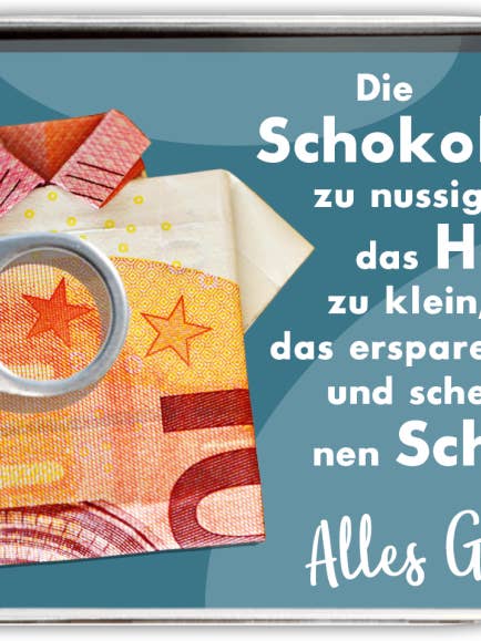 correo enlatado «El chocolate a nuez...» para venta al por mayor de Gespänsterwald