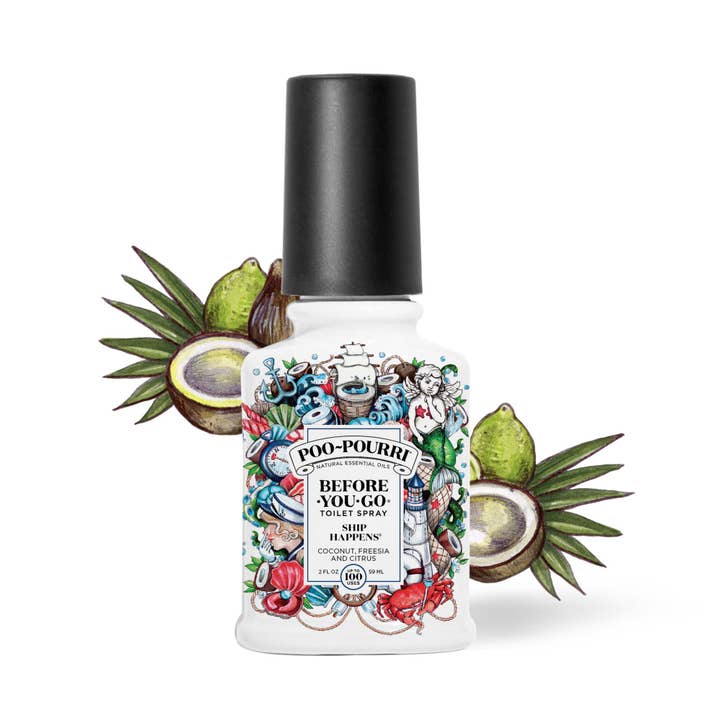 ~Pourri - Wholesale Toilet Spray - Poo~Pourri Ship Happens 2oz, Toilet Spray boxed