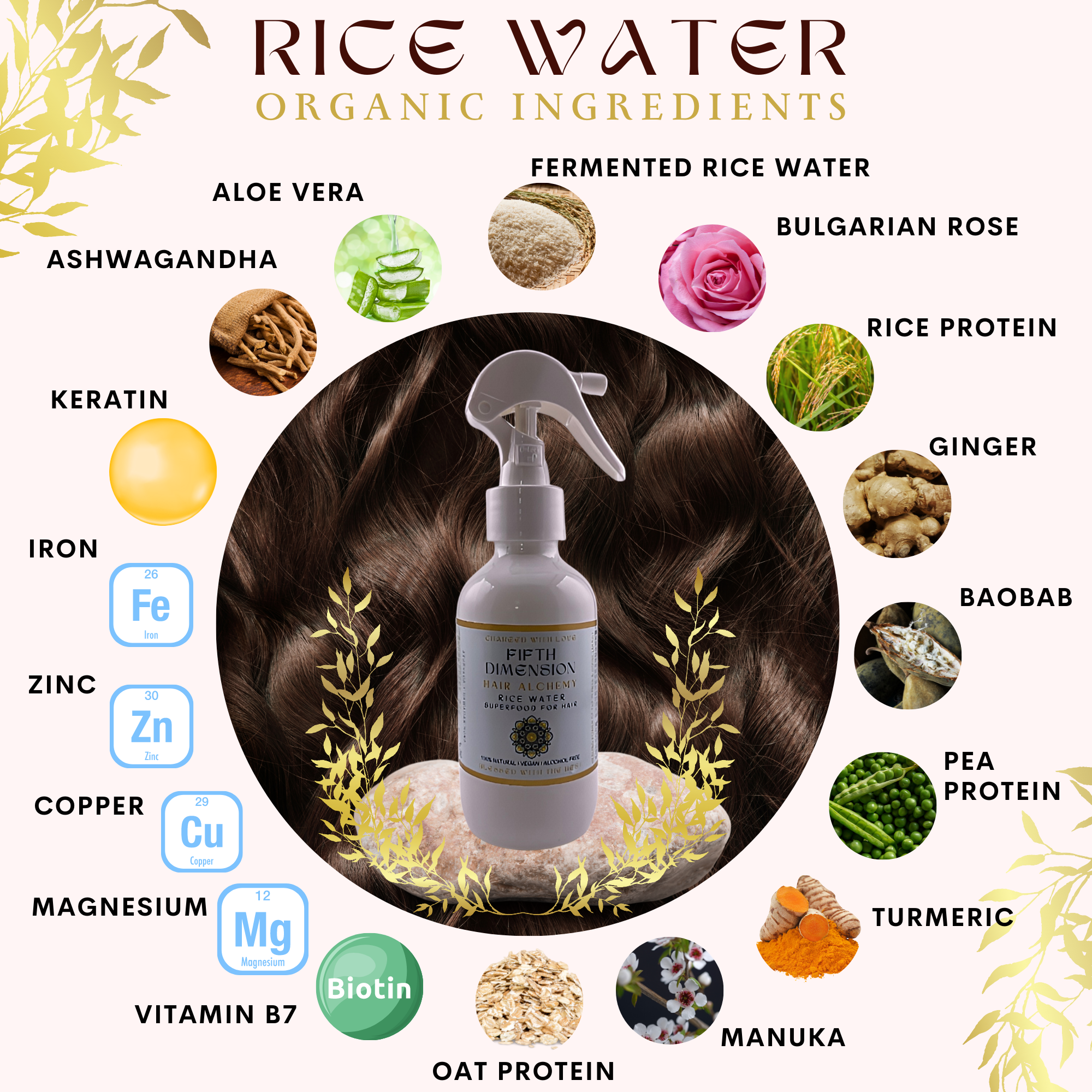 The Sacred Essence – wholesale Scalp/hair treatment – FIFTH DIMENSION RICE WATER - Hair Strength Superpower2
