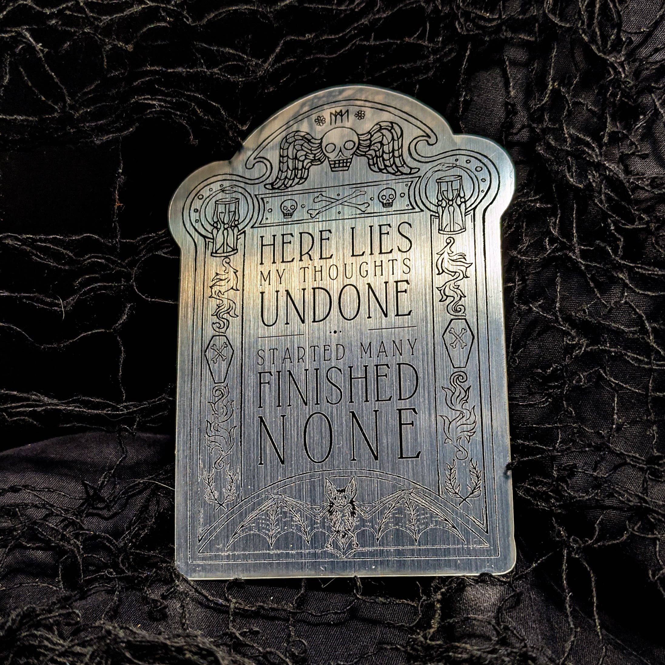 Meagan Meli Illustration - Wholesale Sticker - Gravestone Sticker0