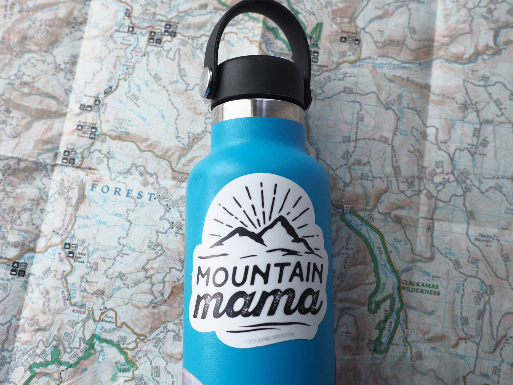 Sentinel Supply - Wholesale Sticker - Mountain Mama Sticker, Cute Country Music Lyrics Decal5