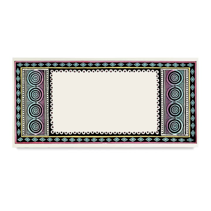 Lozenges Notecards Pack for wholesale by Cressida Bell