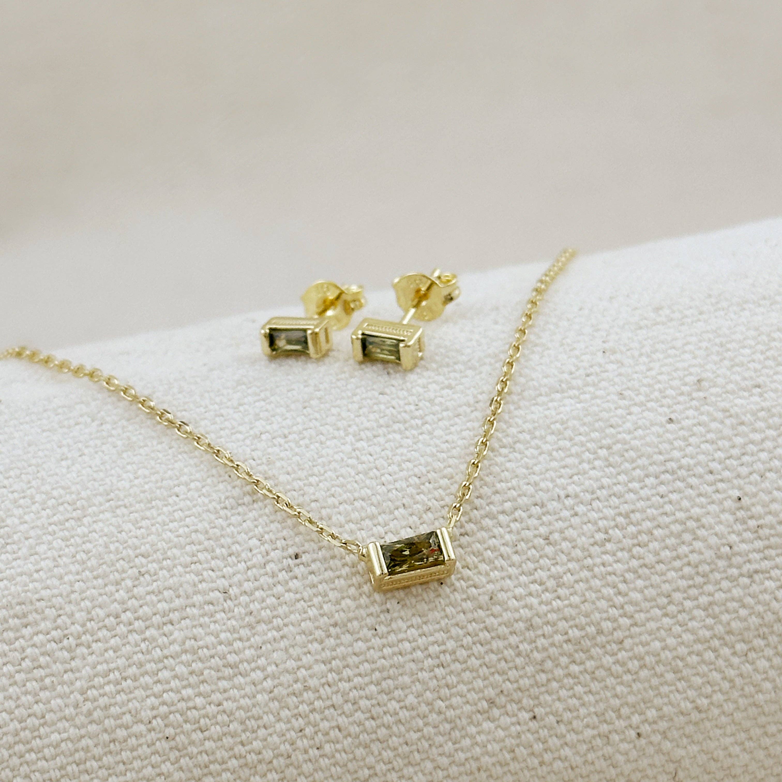 GoldFi – Conjunto de joias por atacado – Conjuntos de Pedra do Mês de Celebração em Ouro 18k Revestido19