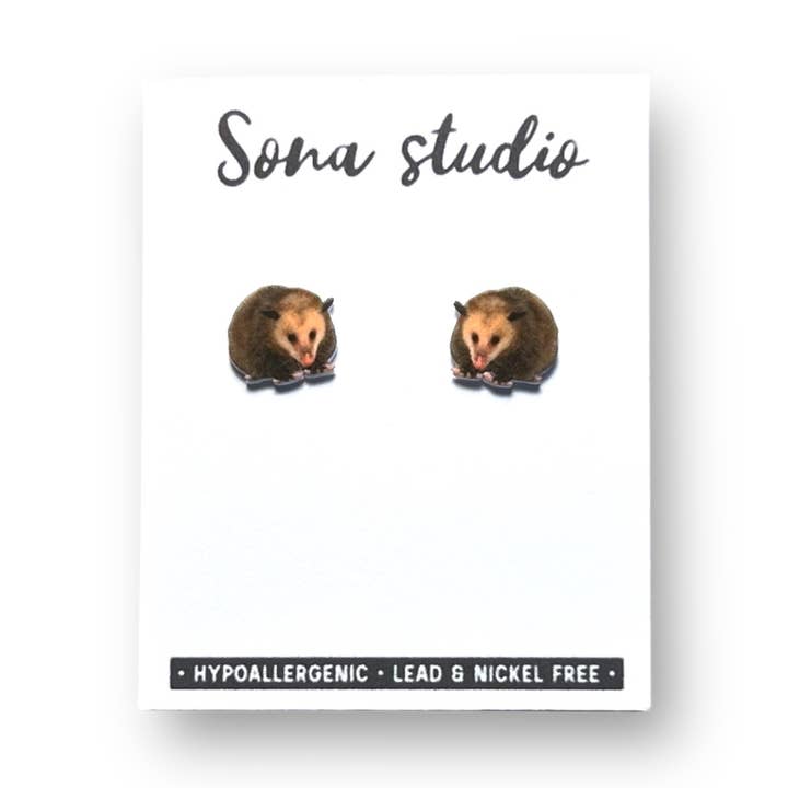 Pendientes Possum para venta al por mayor de Sona Studio
