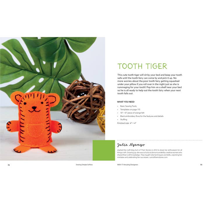 Schiffer Publishing - Wholesale Crafts, Hobbies & DIY - Sewing Simple Softies with 17 Amazing Designers5