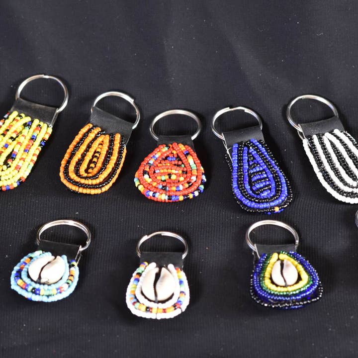 Sleutelhangers met kralen voor wholesale door Tanzania Shopper