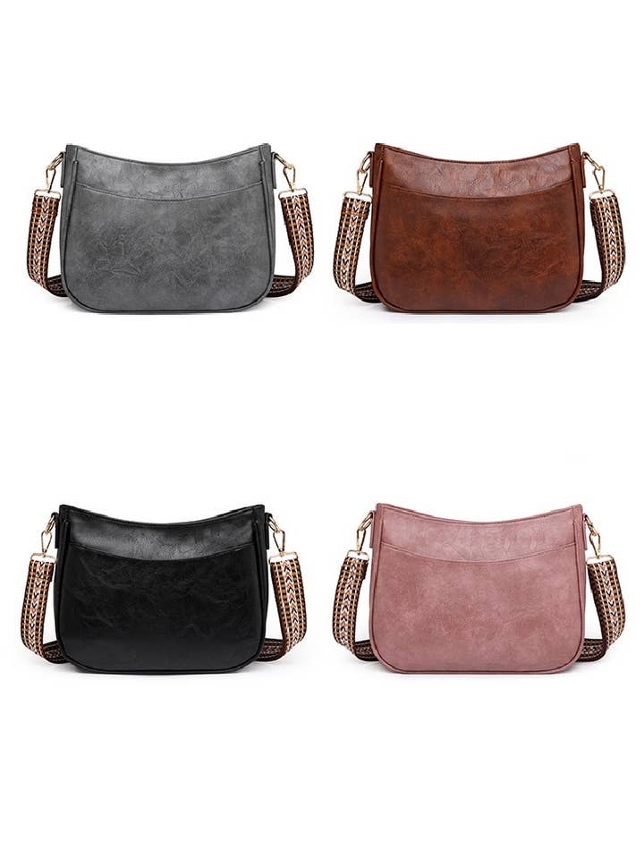 Bandolera de cuero vegano para venta al por mayor de Vanilla Monkey