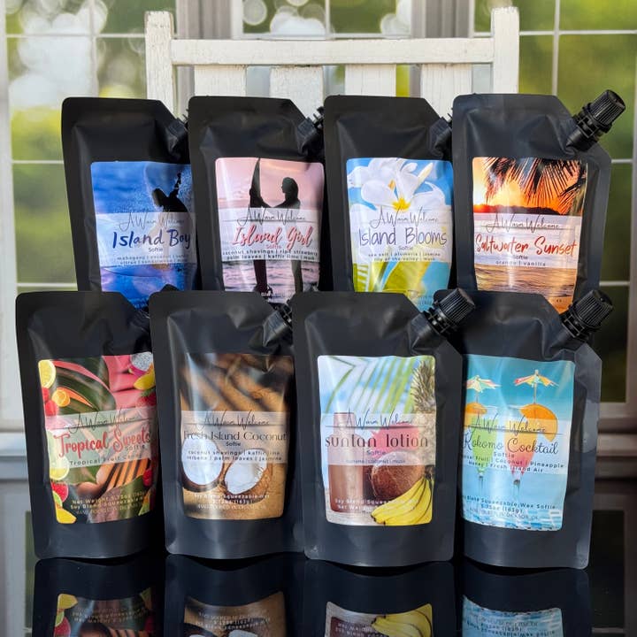 A Warm Welcome - Wholesale Wax Melt - Saltwater Sunset Softie | Squeeze Wax Melt | Squeeze Candle