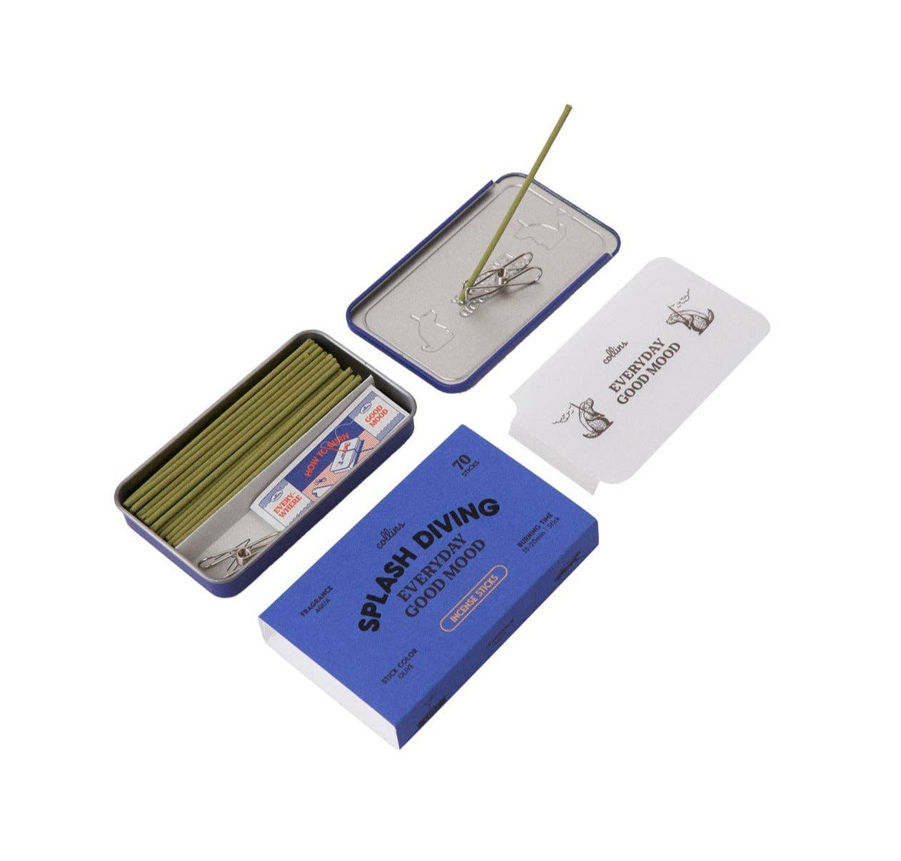 Ameico UK Ltd - Wholesale Incense - Collins - 365 Everyday Good Mood Incense - Splash Diving1