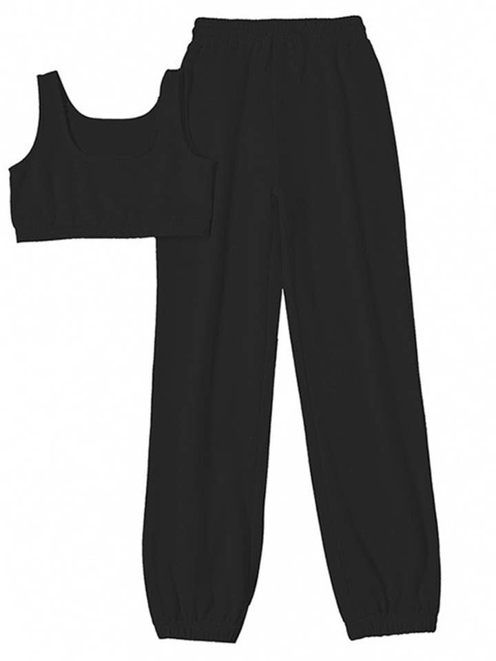 DE VAVE - Wholesale Lounge Set - Women's - Tank Top and Drawstring Jogger Pants Set