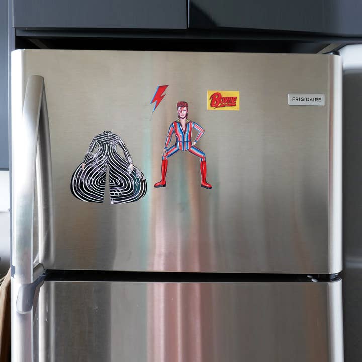 THE PAPER IDOLL - Wholesale Magnet - Articulated Magnet Doll or Set David Bowie |British rockstar