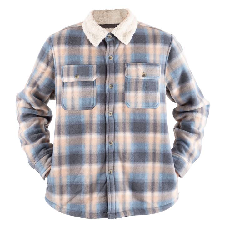 LeeHanTon - Wholesale Shirt Jacket/Shacket - Men's - LeeHanTon Men's Plaid Shacket