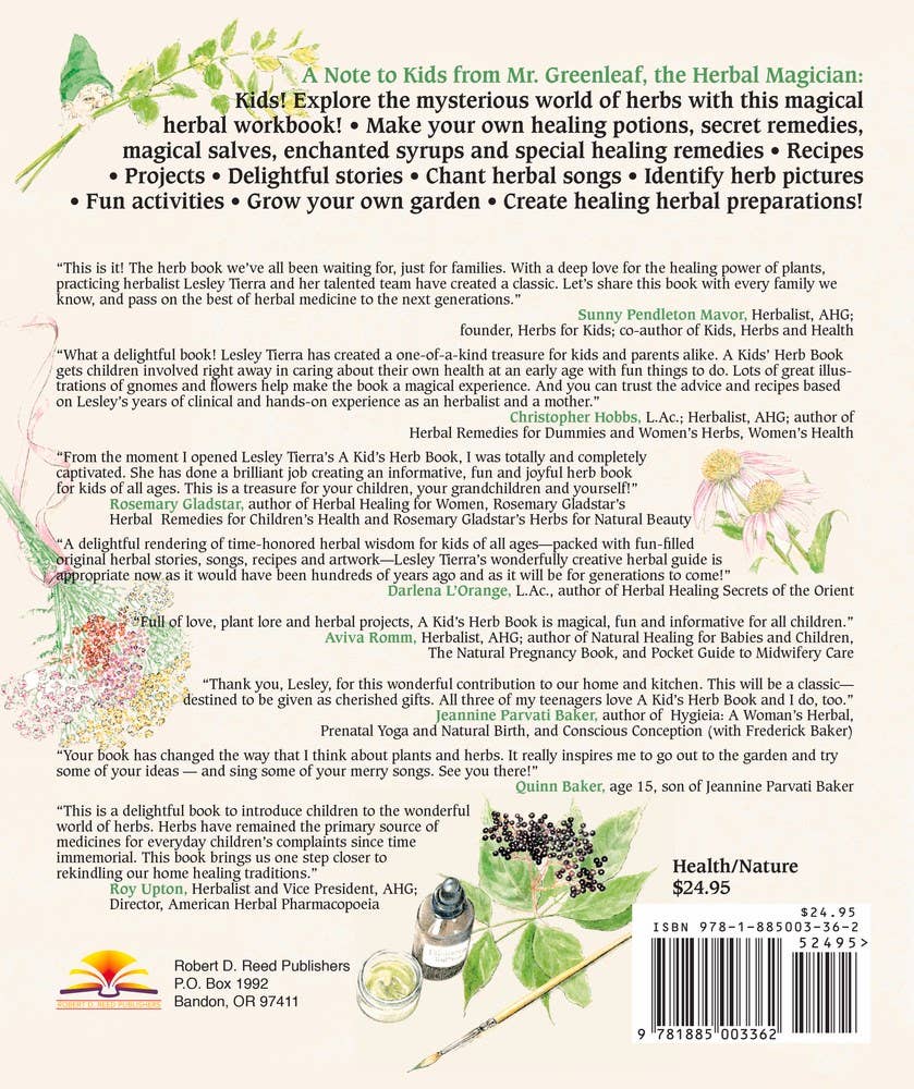 Independent Publishers Group - Vente Livre de coloriage et d'activités pour enfants et bébés - Un livre d'herbes pour enfants1