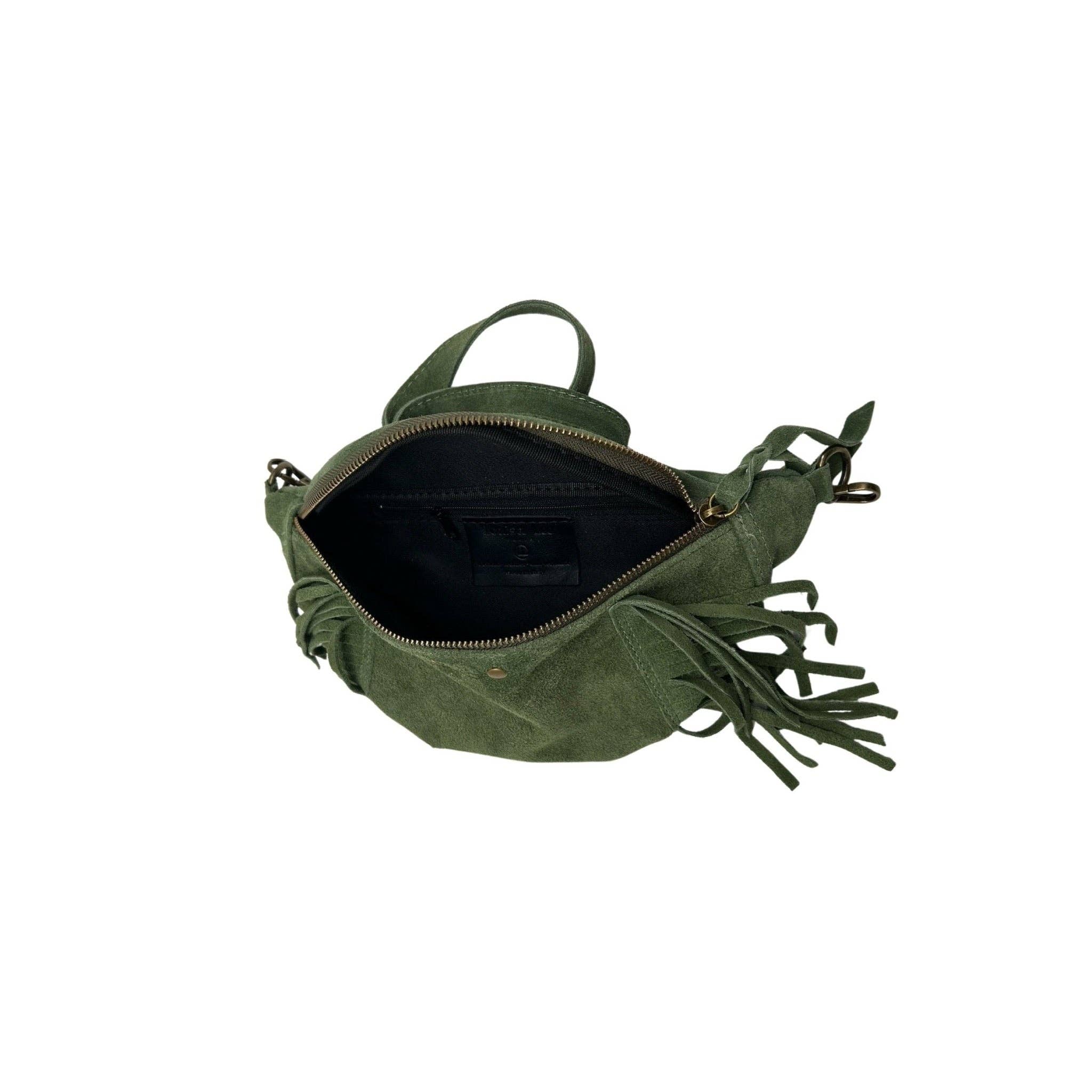 Louisa lee - Wholesale Belt Bag - Women's - ESPERANZA SUEDE LEATHER FANNY PACK5