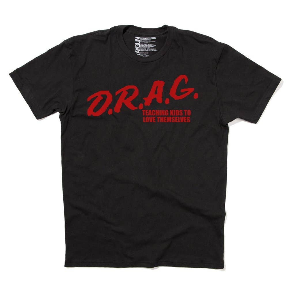 RAYGUN - Wholesale Screen Printed T-Shirt - Unisex - D.R.A.G. T-Shirt1