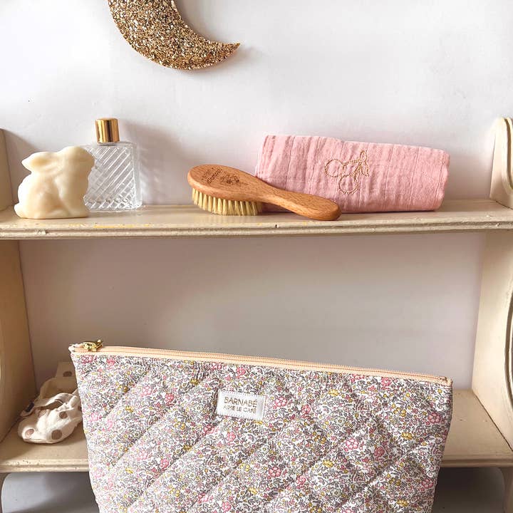 BARNABÉ AIME LE CAFÉ - Wholesale Toiletry bag – women's - Liberty® Fabric Toiletry Bags with Plasticized Interior13