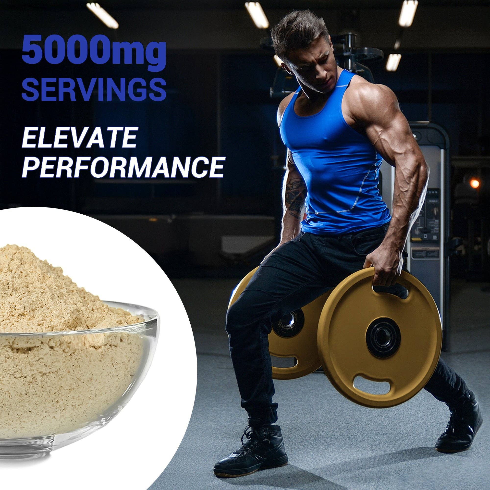 HARMONIFY - Vendita all'ingrosso Vitamine/integratori orali - HARMONIFY Gommose di Creatina Monoidrato 5000mg – Crescita Muscolare, Forza e Supporto al Recupero – Vegane, Senza Glutine, Non OGM – 60 Gommose6