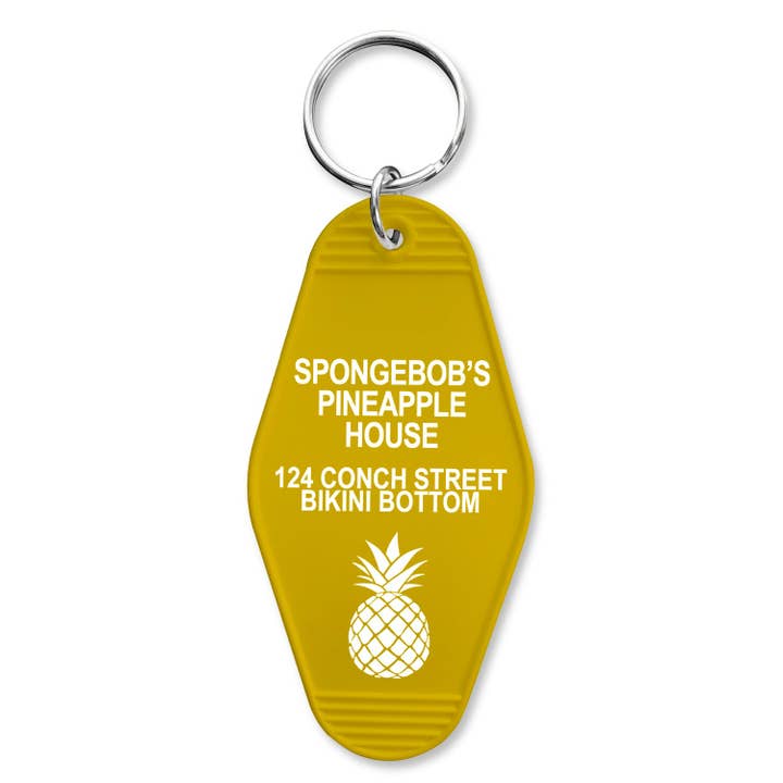 Pineapple House Under the Sea Keychain for wholesale by Shady Front