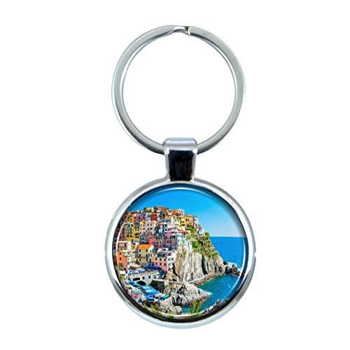 Cinque Terre Italy Keychain for wholesale by City Souvenirs