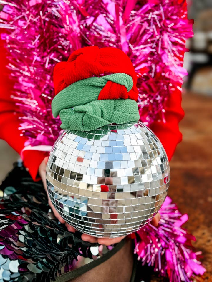 Be Merry Strukturierter Haarreif • 3 Farben für den Großhandel von Ruby Red Threads