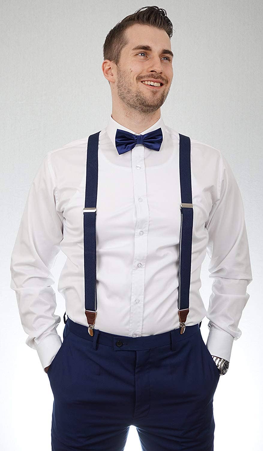 Massi Morino - Wholesale Belt - Men's - Massi Morino® suspenders for men made of genuine leather19