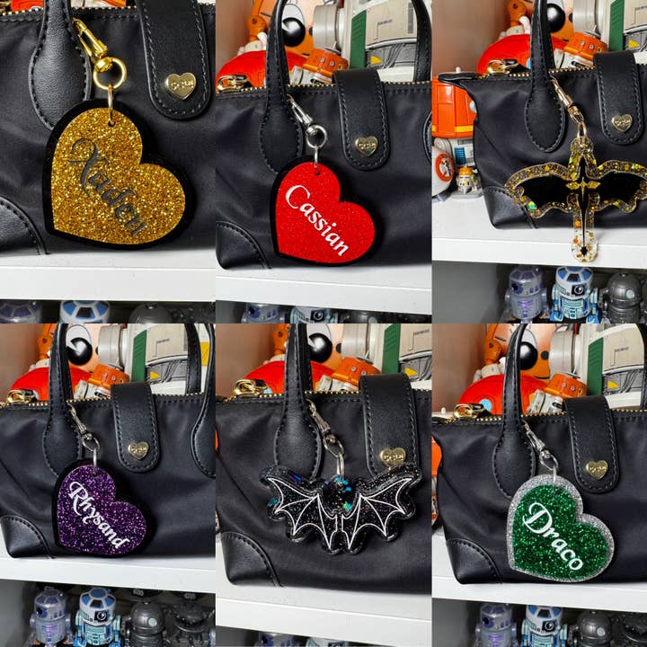 Bog BF tasker charms. Boglige tasker charms for engroshandel hos Lantern Pins