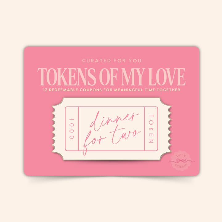 Presente de Dia dos Namorados para Casais – Conjunto de Cupões de Amor (MC139) por atacado de Curated for You Gifts