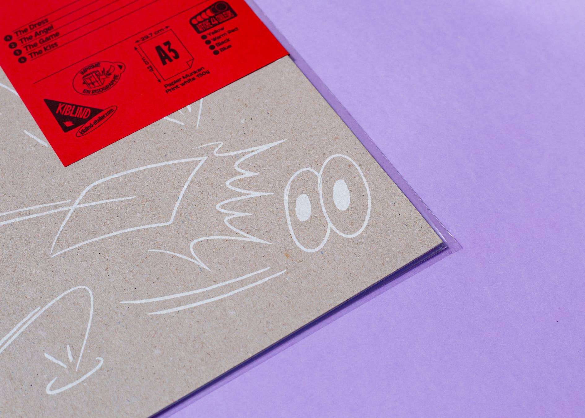 KIBLIND Atelier - Wholesale Poster - A3 poster - Lou Benesch - The Dress4