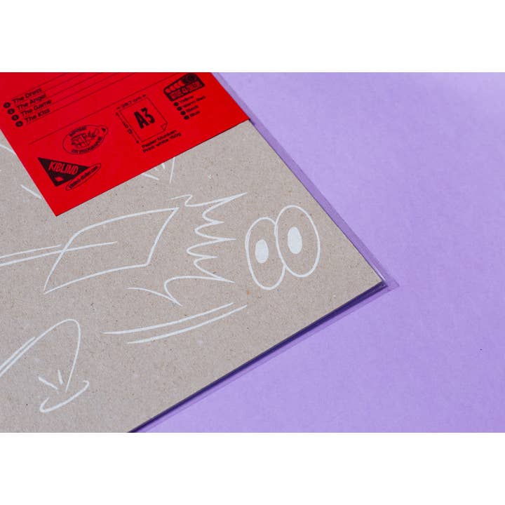 KIBLIND Atelier - Wholesale Poster - A3 poster - Lou Benesch - The Dress4