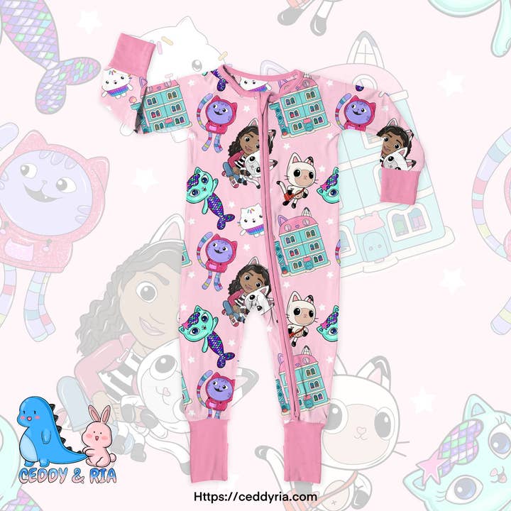 Gabby bamboo convertible zippy romper for wholesale by CEDDY & RIA