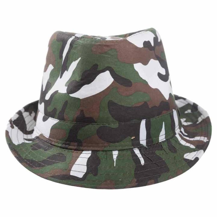 Creaciones Meng - Wholesale Fedora - Unisex - Camouflage fedora hat1