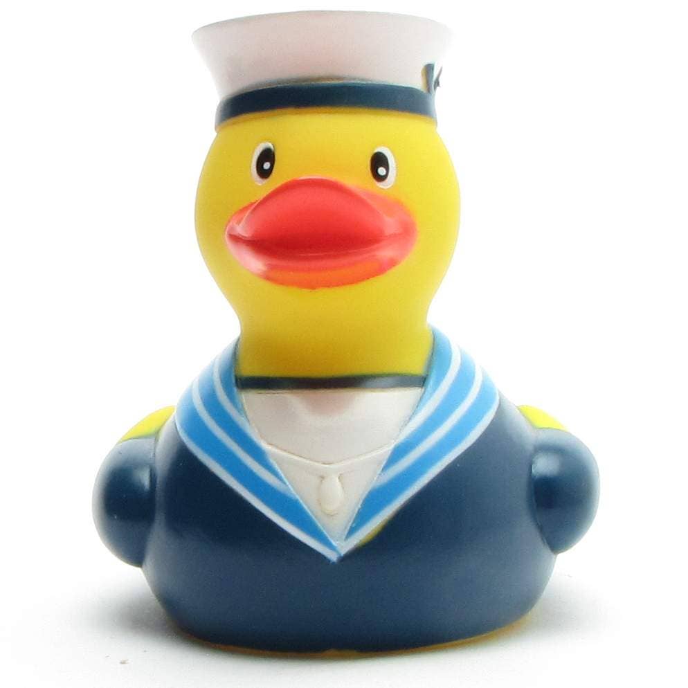 Duckshop – wholesale Badleksak - Baby – Sjöman gummianka - gummianka2