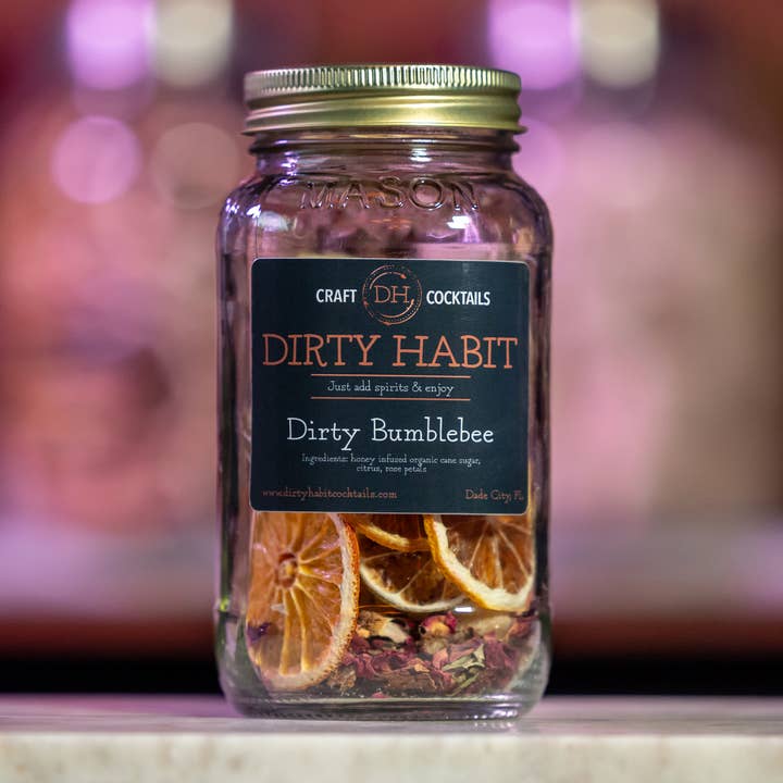 Dirty Bumblebee Dirty Habit Cocktail Mix for wholesale by Dirty Habit Cocktails