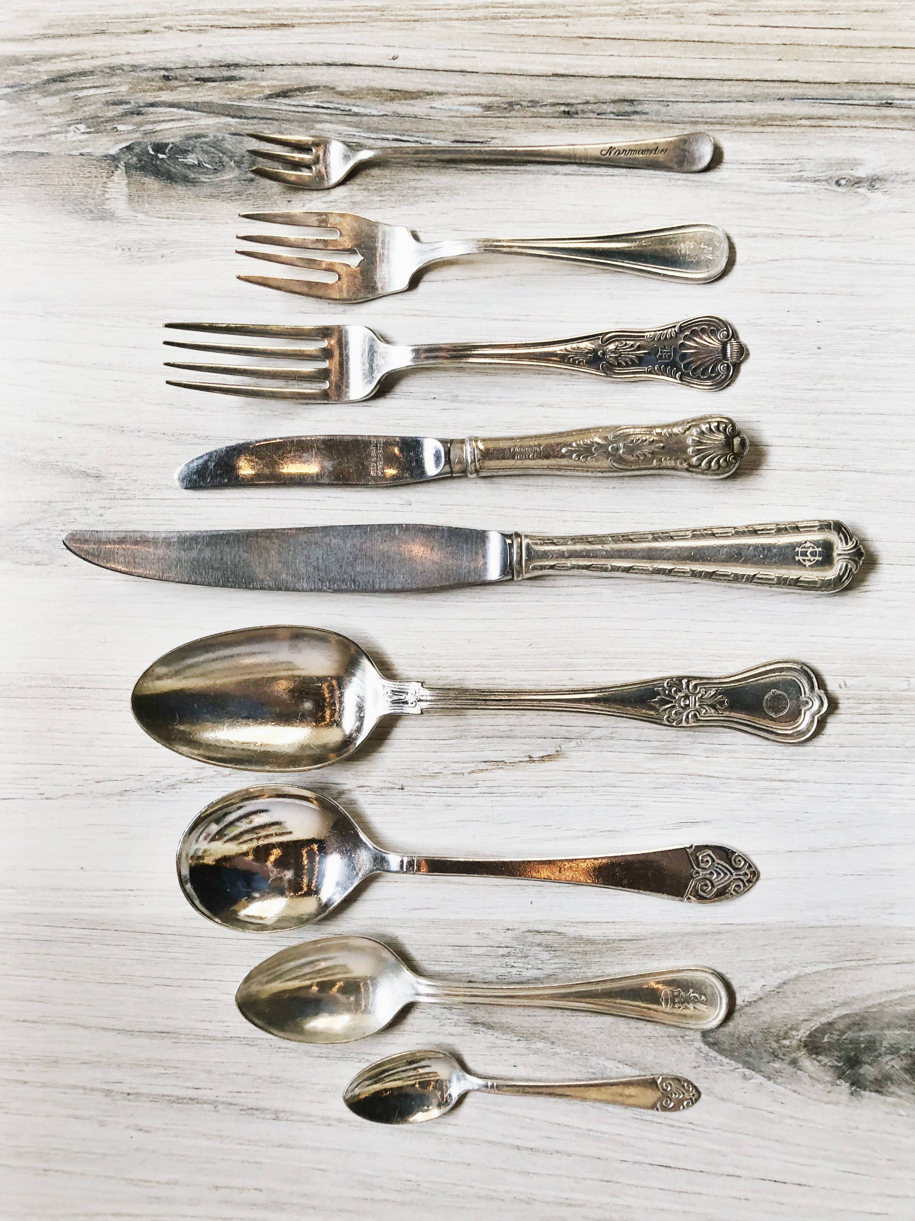 Batterby House - Wholesale Flatware Set - Vintage Hotel Silver Flatware2