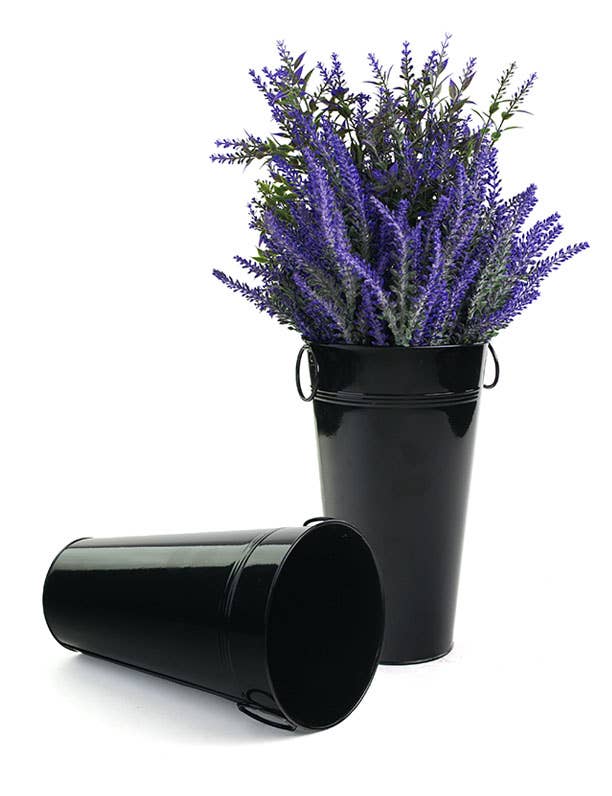 Buhi Imports – Balde/cesto por atacado – Balde Francês de 6,5 polegadas - Preto2