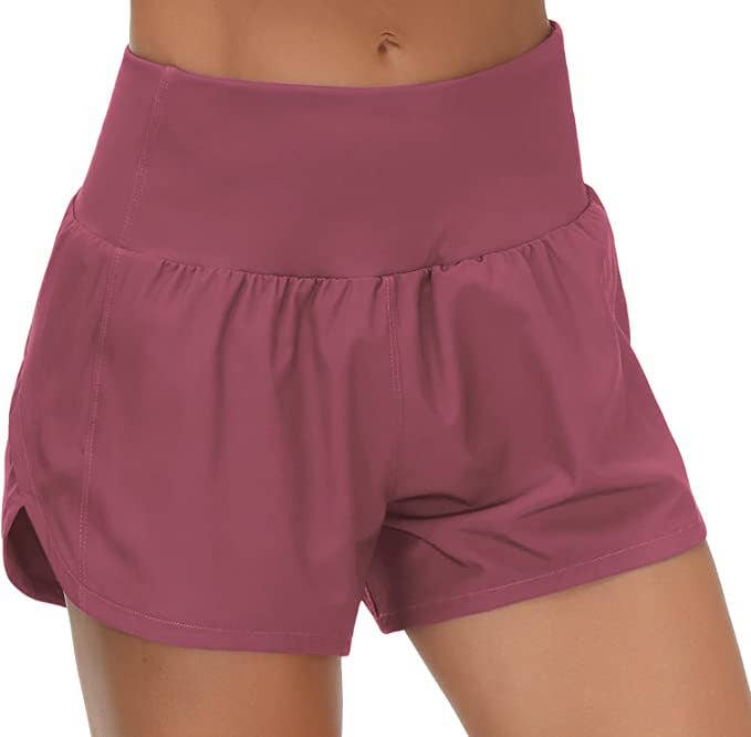Rosa Clothing - Wholesale Shorts - Women's - athletic workout high-rise short w back pocket - 29 colors29