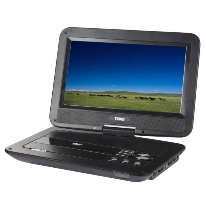 JupiterGear Home - Wholesale Small/handheld appliance - Naxa 10" TFT LCD Swivel Screen Portable DVD Player