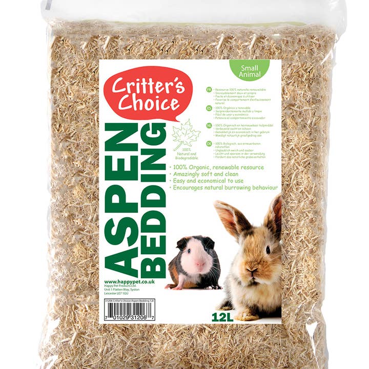 Critter's Choice, biancheria da letto Aspen, 12 l per la vendita all'ingrosso da parte di Happy Pet Products Ltd