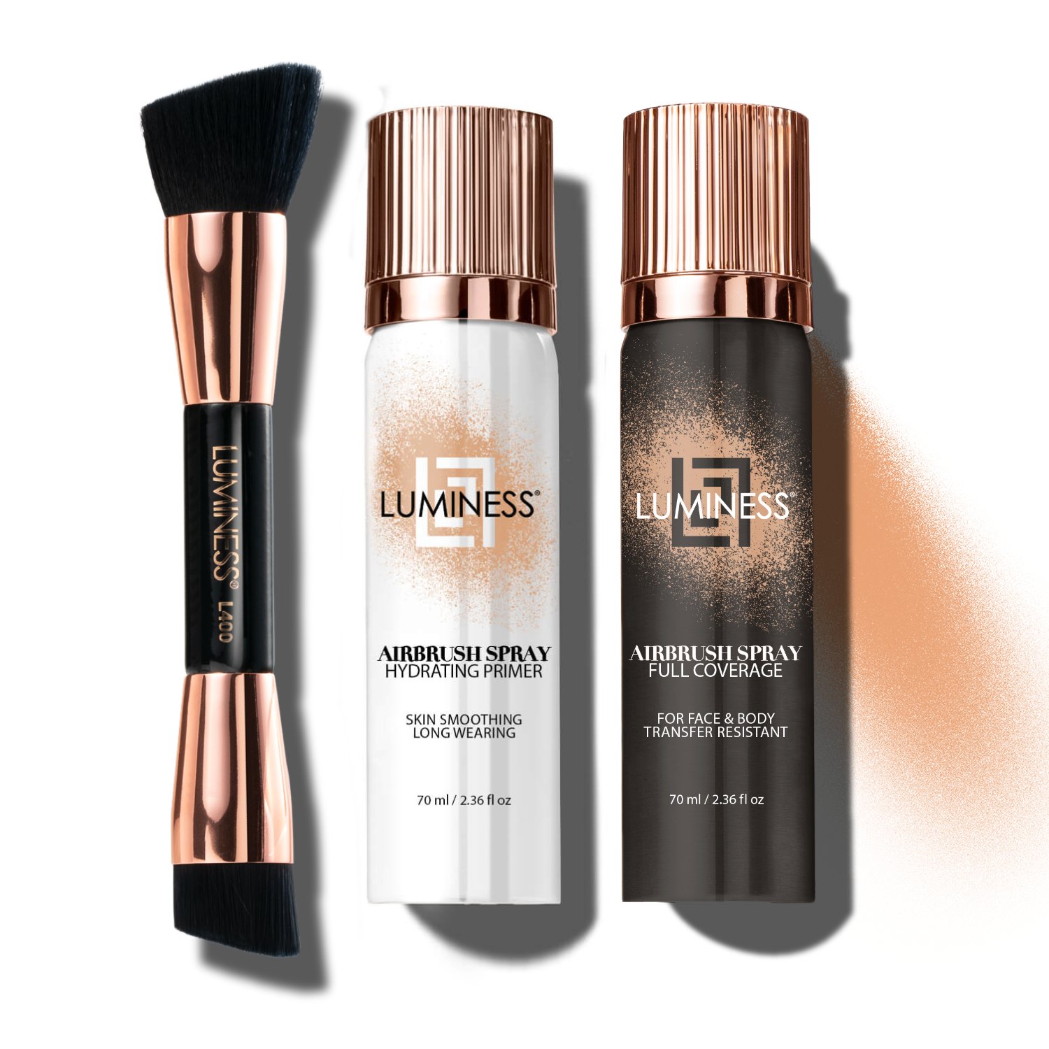 LUMINESS - Wholesale Foundation - Airbrush Full Coverage Body & Face Foundation Starter Kit2