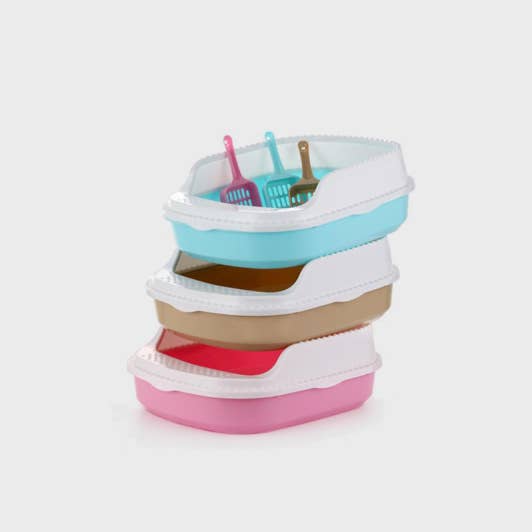 Amomi - Wholesale Pet Toy - Cat - Covered Sandbox With Shovel (49*38*16Cm)0