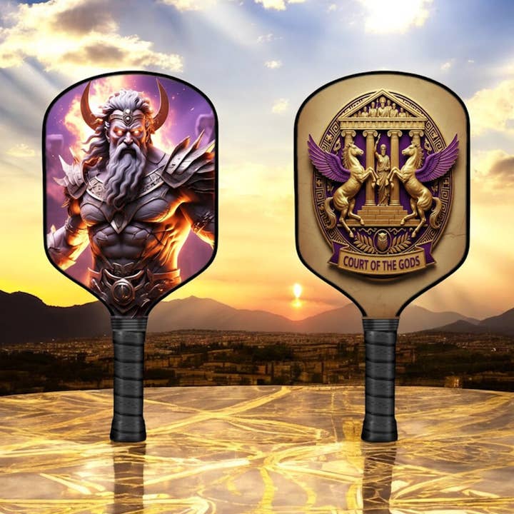 Chronos - Mythological Gods - Pickleball Paddle for wholesale by The Mad Pickler