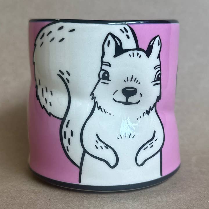 Lucky Squirrel Cup - Medium for wholesale by The Bowl Maker