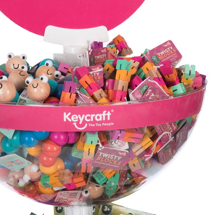 Keycraft - Wholesale Retailer Display - Kids & Baby - Keycraft Mini Hotspot Display Stand & $3 Toy Bundle